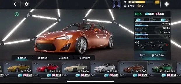 Best Cars In CarX street