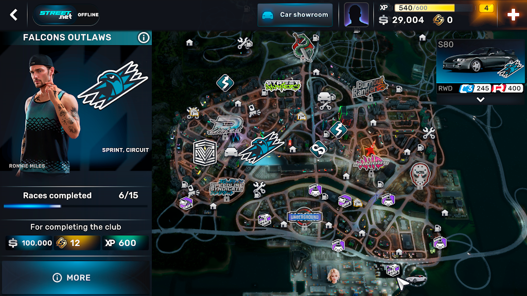CARX STREET Update 1.0.2 is Here! Here's What's New 4 in-detail map of Car X Street.